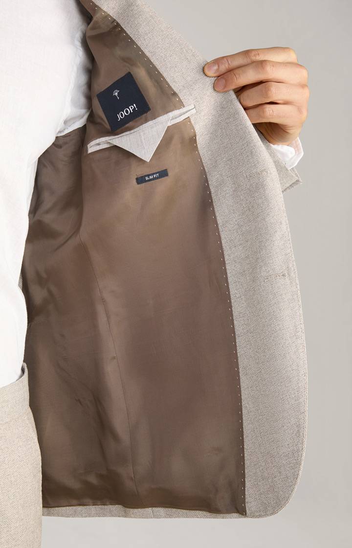 Joop Anzug Howlin-Bennet in Hellbeige meliert Online Outlet