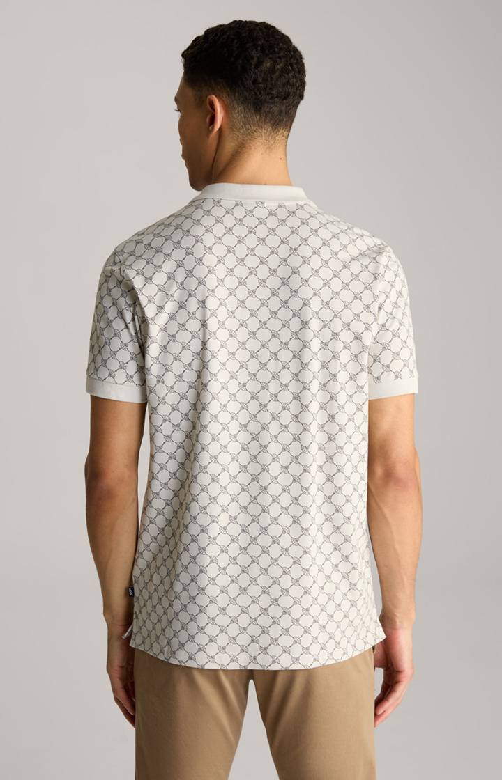 Joop Cornflower Poloshirt Paigam in Offwhite gemustert Saisonale Angebote
