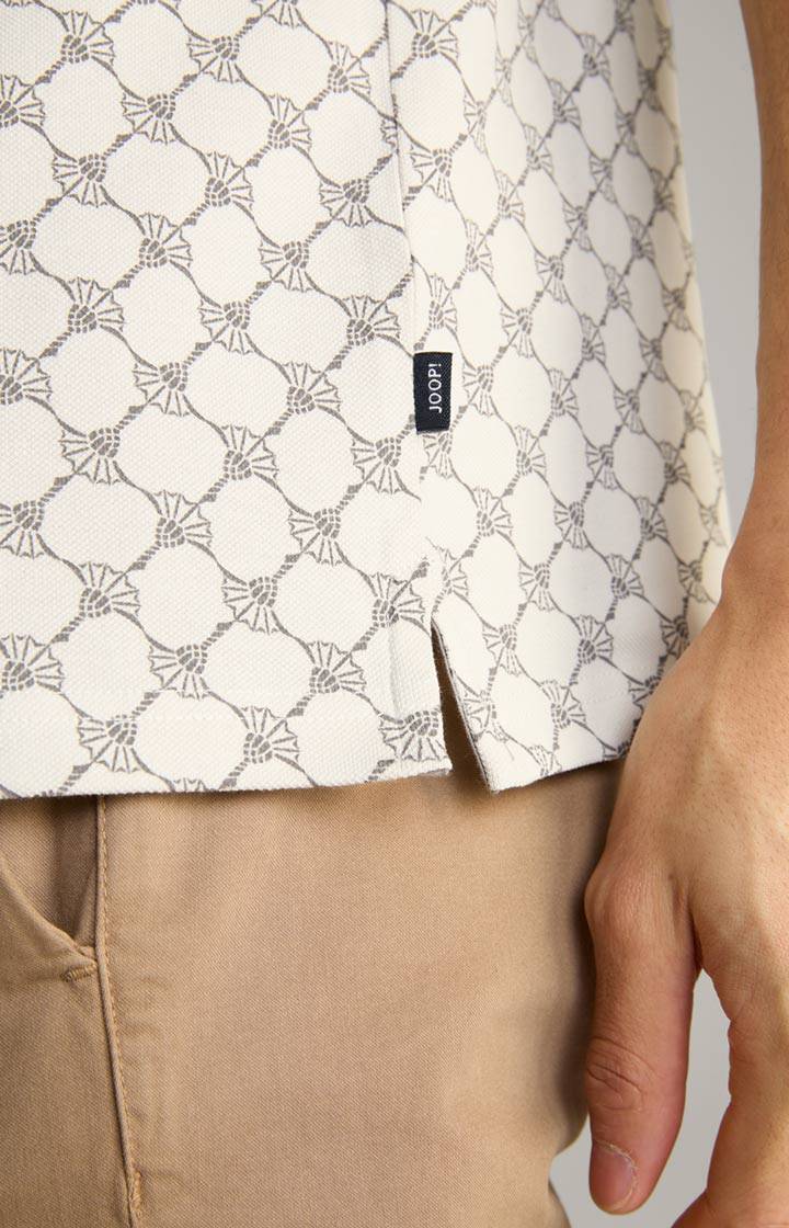 Joop Cornflower Poloshirt Paigam in Offwhite gemustert Saisonale Angebote