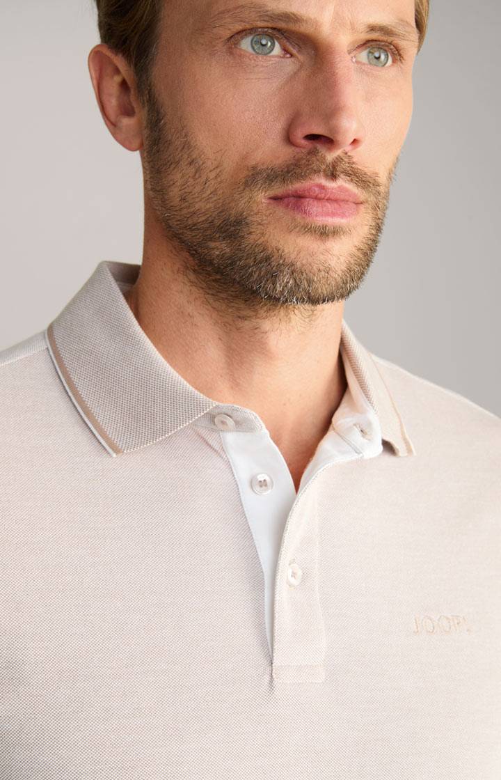 Joop Poloshirt Percy in Beige Räumungsverkauf