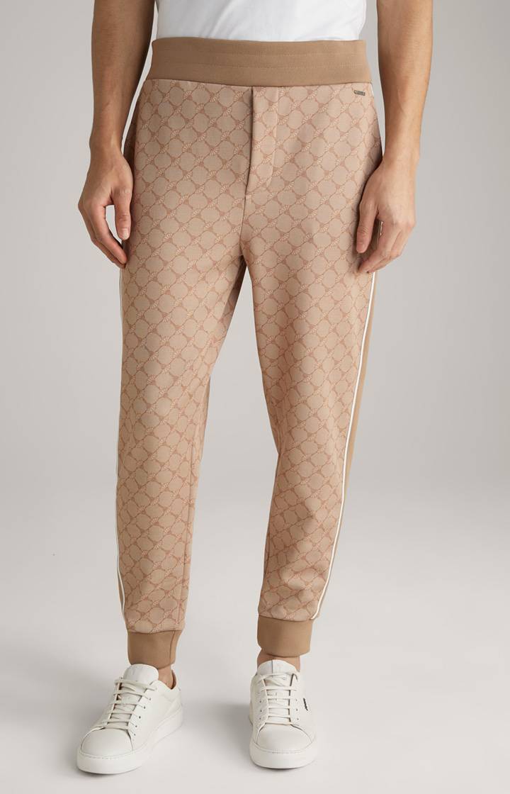 Joop Cornflower-Joggpants Taylan in Beige gemustert Discount Store für neue Produkte