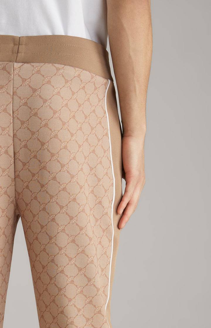 Joop Cornflower-Joggpants Taylan in Beige gemustert Discount Store für neue Produkte