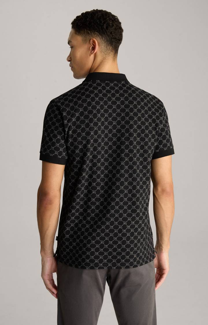 Joop Cornflower Poloshirt Paigam in Schwarz gemustert Kostenloser Versand international