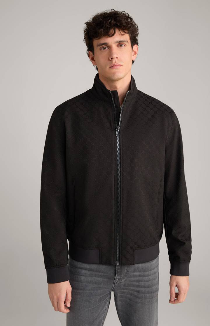 Joop Cornflower-Jacke Escor in Schwarz gemustert Fabrikladen