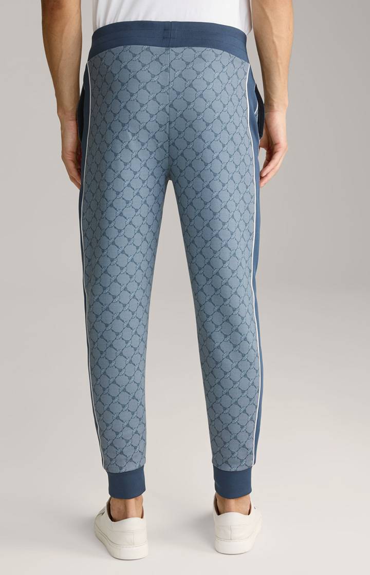Joop Cornflower-Joggpants Taylan in Blau gemustert Speichern exportieren