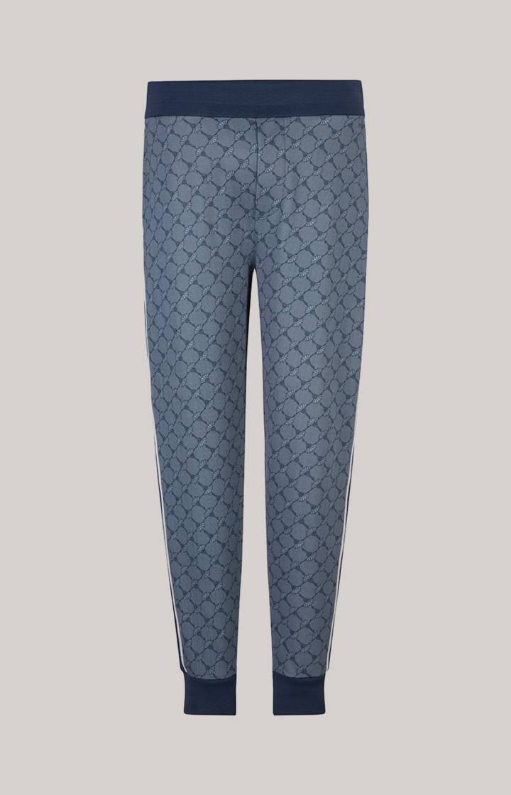 Joop Cornflower-Joggpants Taylan in Blau gemustert Speichern exportieren