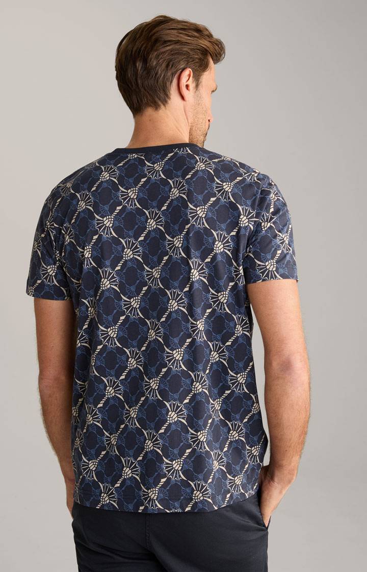 Joop Cornflower-T-Shirt Bartek in Dunkelblau Im Verkauf