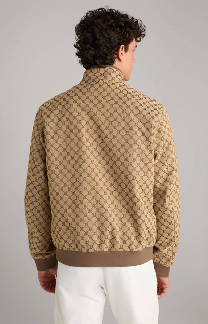 Joop Cornflower-Jacke Escor in Beige/Braun gemustert zollfrei