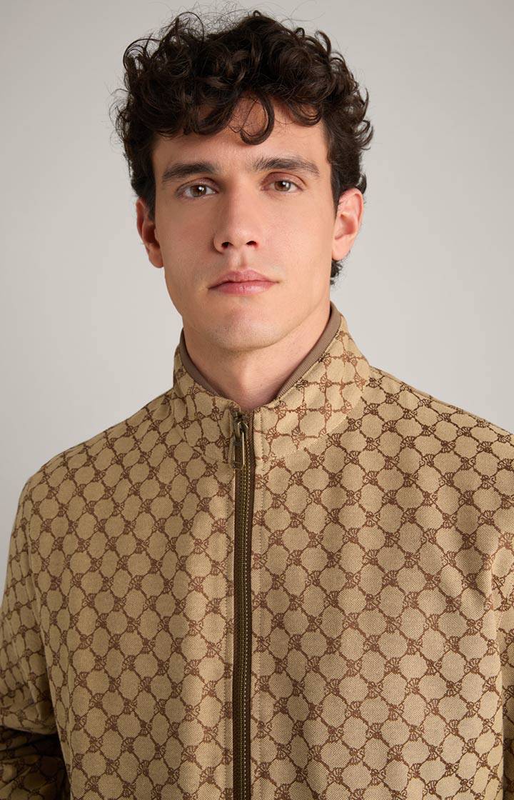 Joop Cornflower-Jacke Escor in Beige/Braun gemustert zollfrei