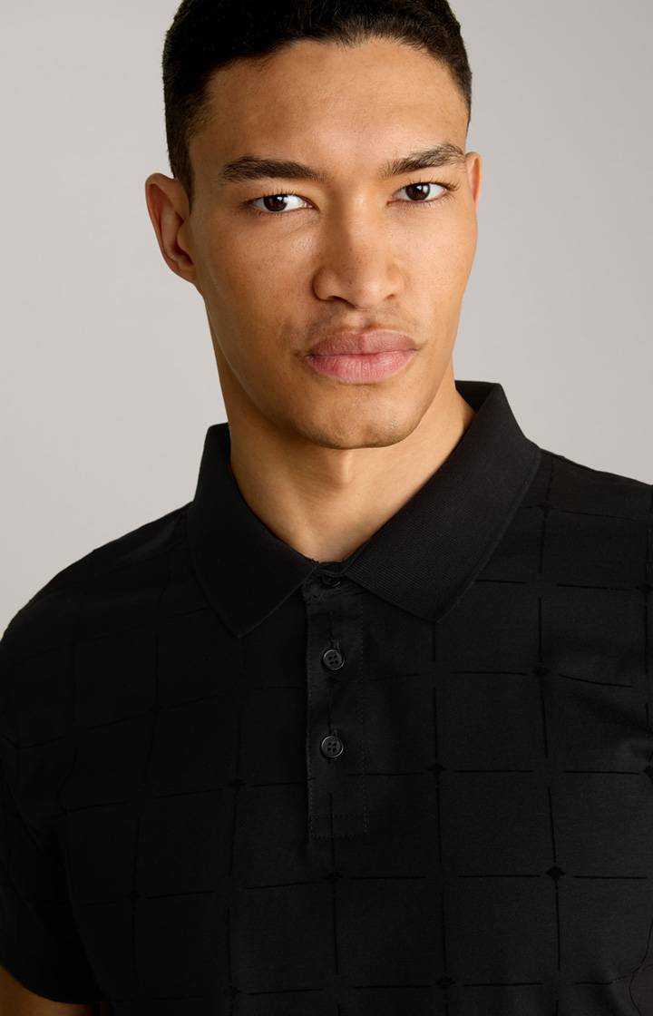 Joop Cornflower Poloshirt Phelan in Schwarz Auslauf