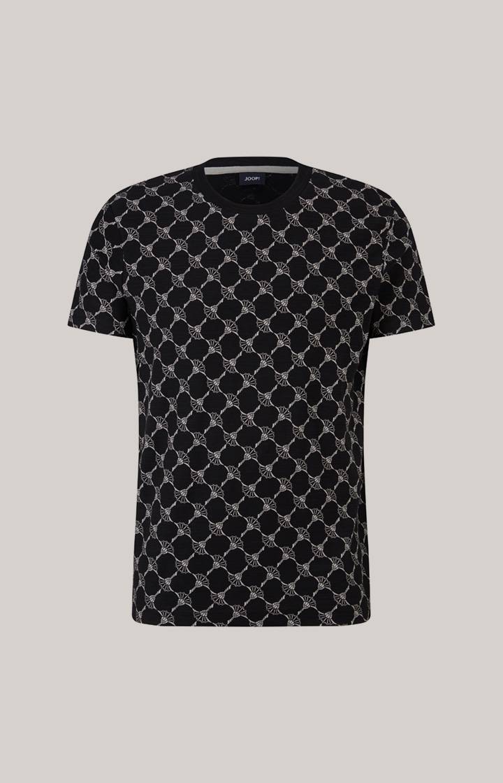 Joop Cornflower-T-Shirt Tyron in Schwarz gemustert Fabrikverkauf