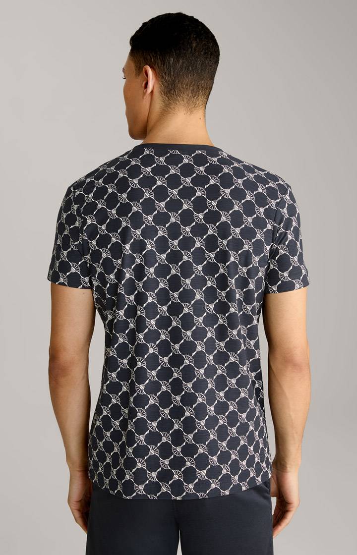Joop Cornflower-T-Shirt Tyron in Navy gemustert Kostenloser Versand