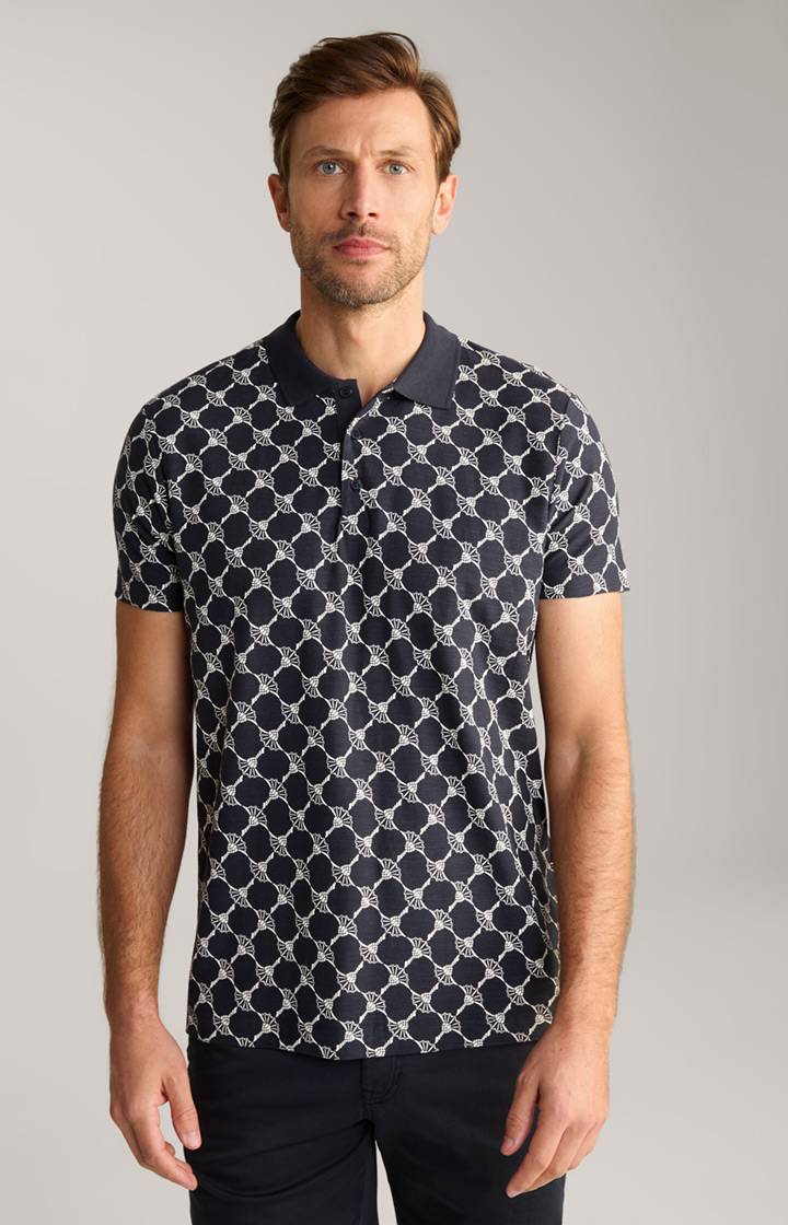 Joop Cornflower-Poloshirt Thilo in Navy gemustert Online Shopping