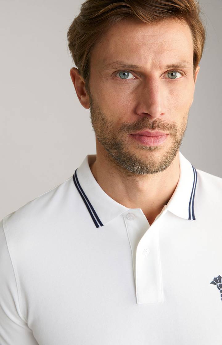 Joop Poloshirt Pavlos in Weiß Saisonschlussverkauf