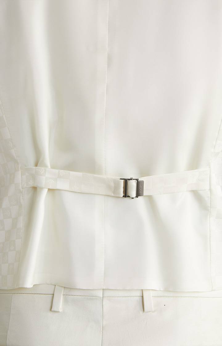 Joop Cornflower-Weste Weazer in Creme gemustert Online Outlet