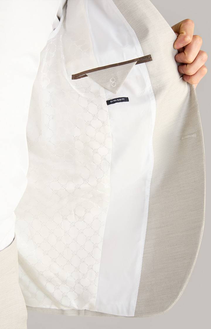 Joop Wedding-Baukasten-Sakko Damon in Beige strukturiert Exklusive Angebote