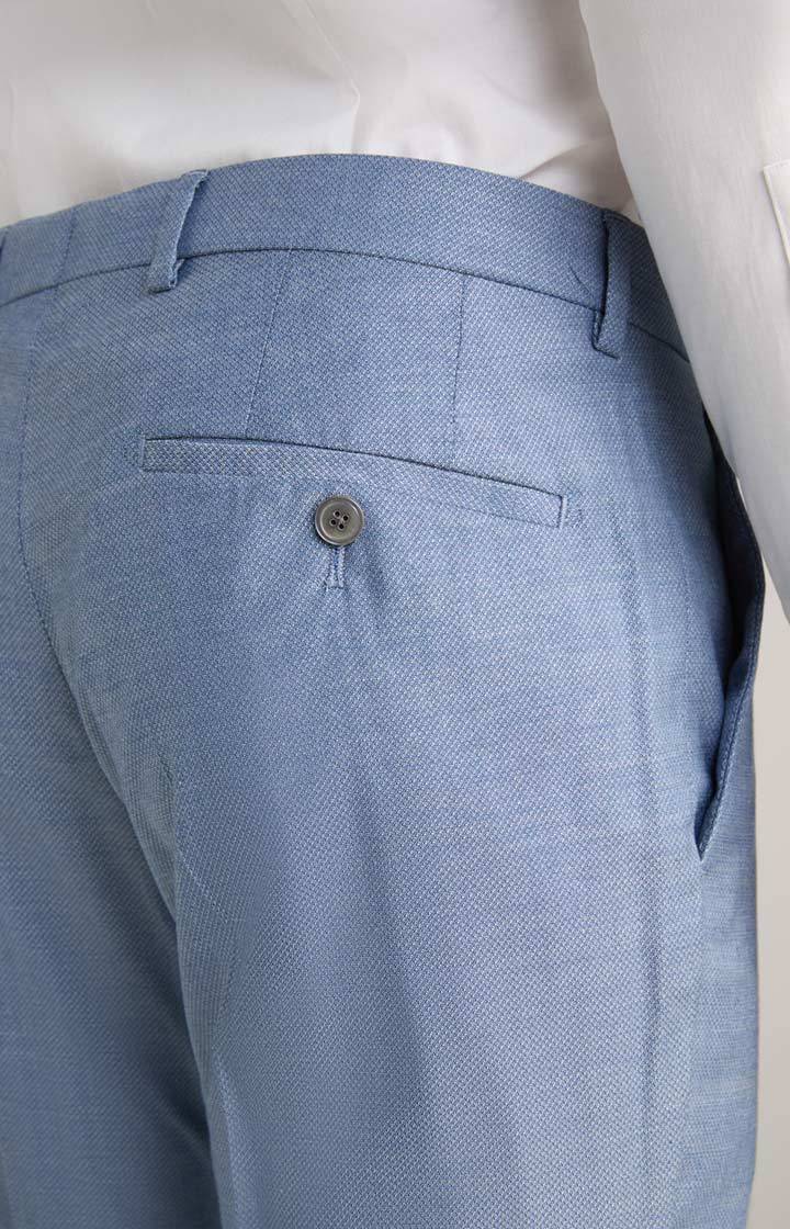 Joop Wedding-Baukasten-Hose Gun in Hellblau strukturiert VIP-Rabatte