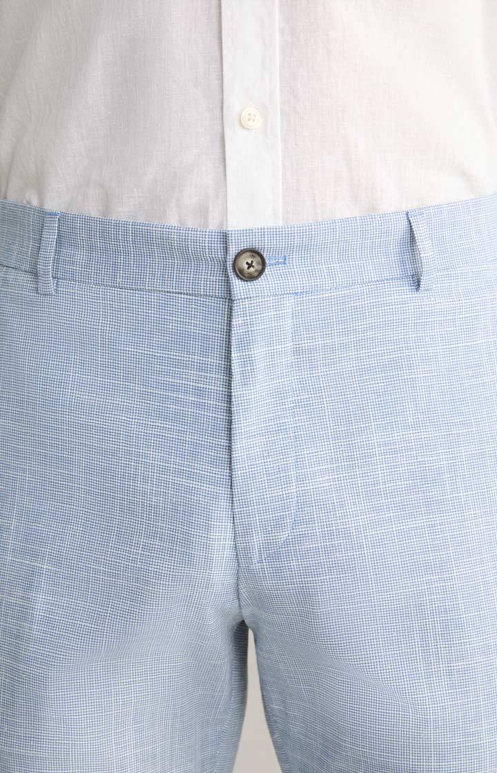 Joop Leinenmix-Chino Hank in Blau/Weiß gemustert JETZT KAUFEN