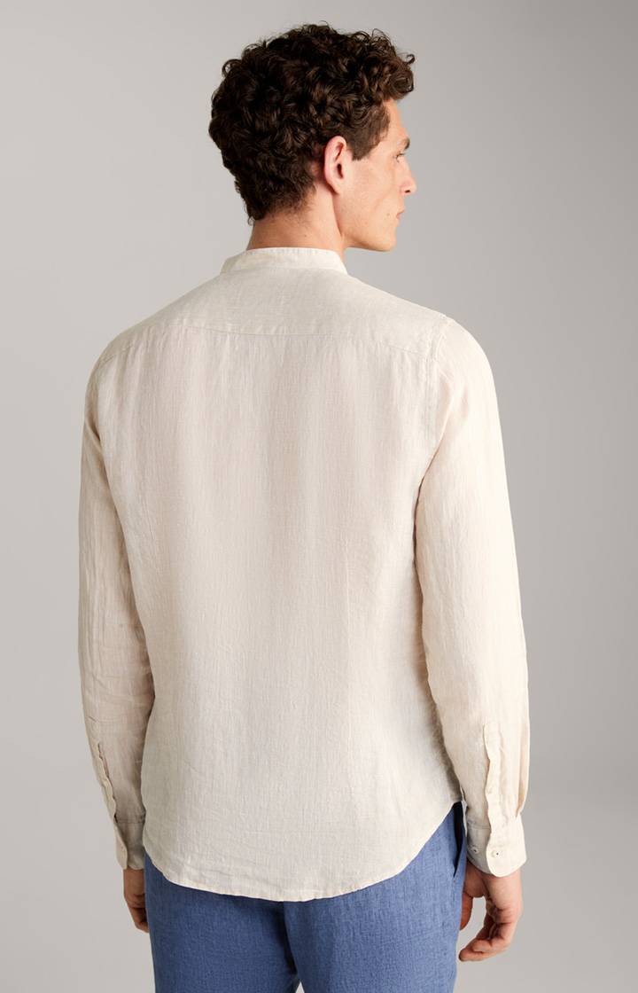 Joop Leinen-Hemd Pebo in Beige Clearance-Verkauf