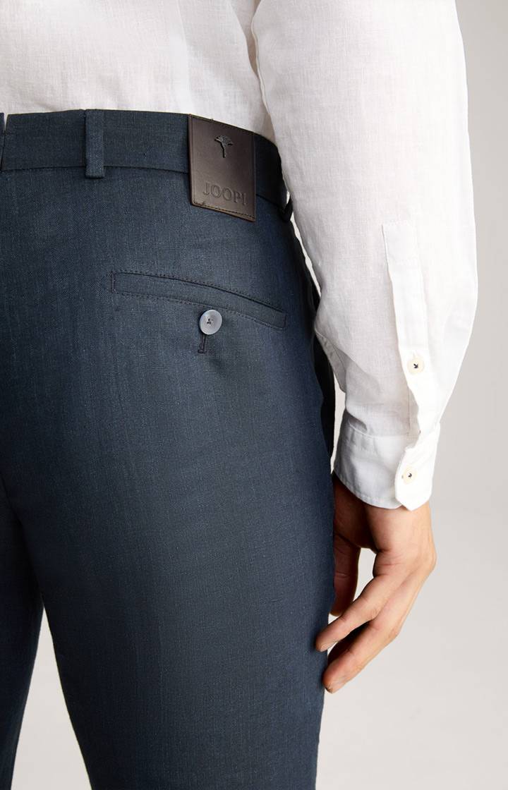 Joop Leinen-Chino Hank in Navy meliert Speichern exportieren