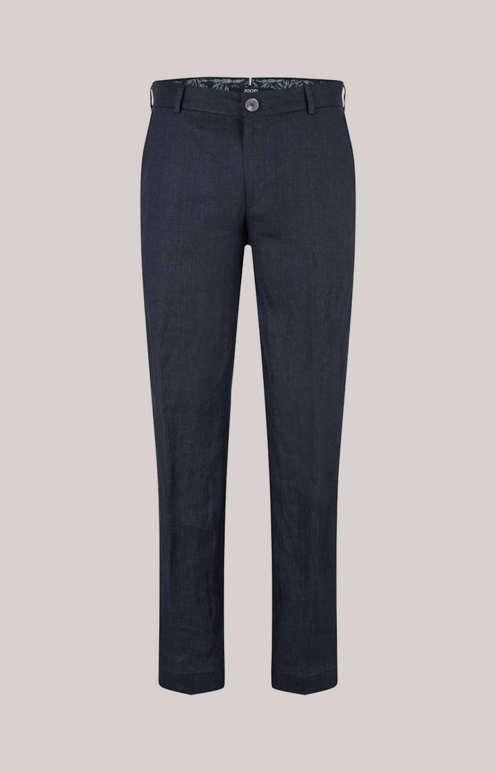 Joop Leinen-Chino Hank in Navy meliert Speichern exportieren