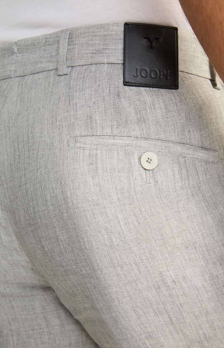 Joop Leinen-Chino Hank in Grau meliert zollfrei
