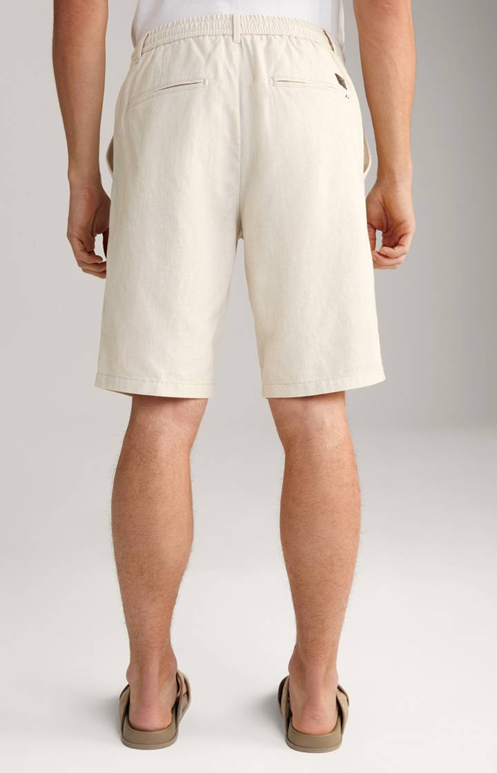 Joop Leinenmix-Shorts Ruby in Beige im Angebot