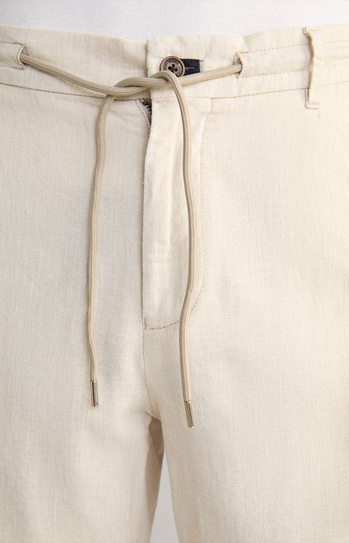 Joop Leinenmix-Shorts Ruby in Beige im Angebot