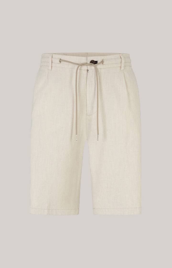 Joop Leinenmix-Shorts Ruby in Beige im Angebot