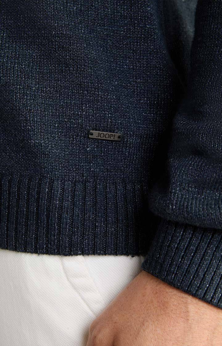 Joop Leinenmix-Pullover Mendor in Navy Fabrik Onlineshop