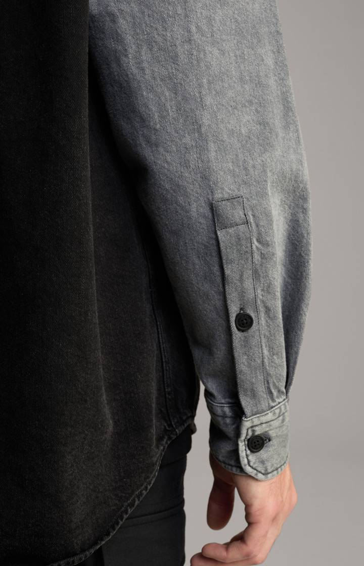 Joop Jeans-Hemd Hawes in Schwarz/Blau Günstig kaufen