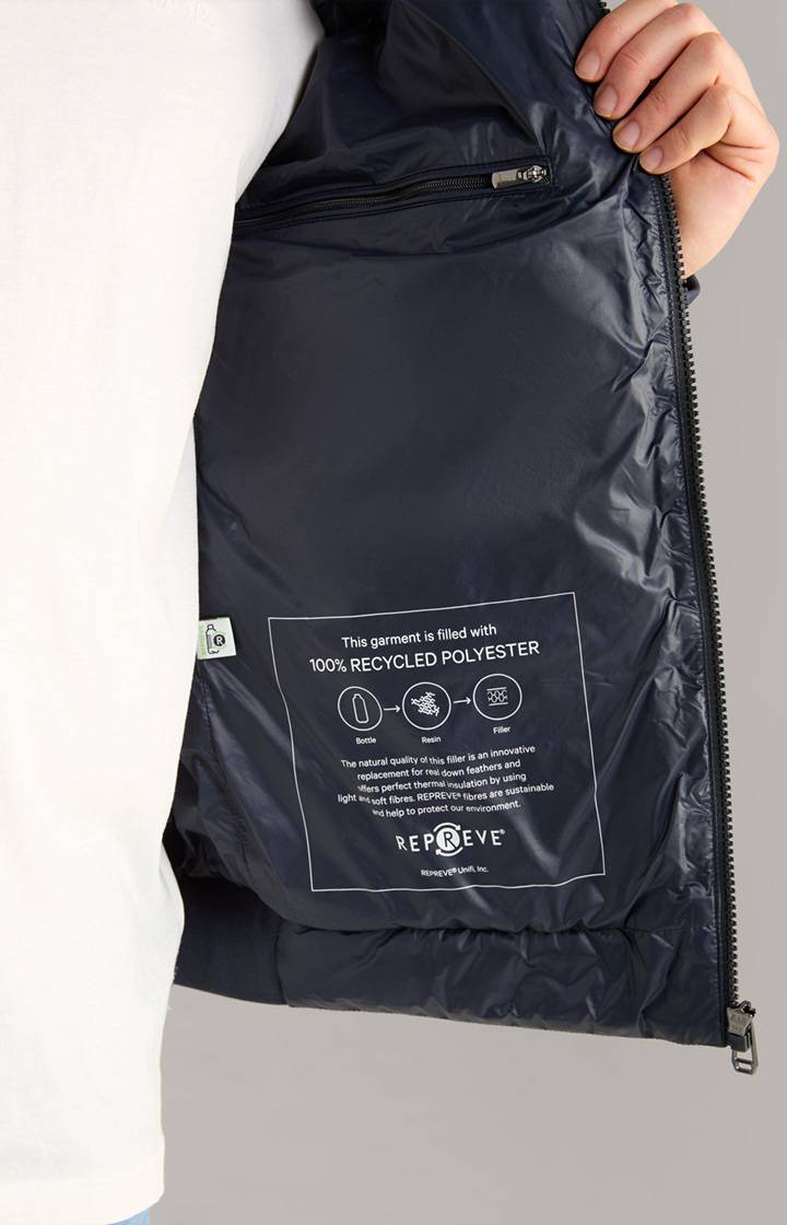 Joop Steppjacke Boros in Navy Zeitbegrenzte Promotion