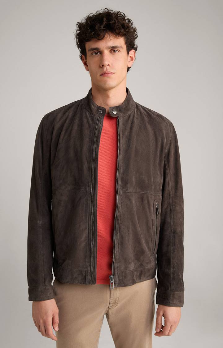 Joop Lederjacke Avik in Braun 50% Rabatt mit kostenlosem Versand
