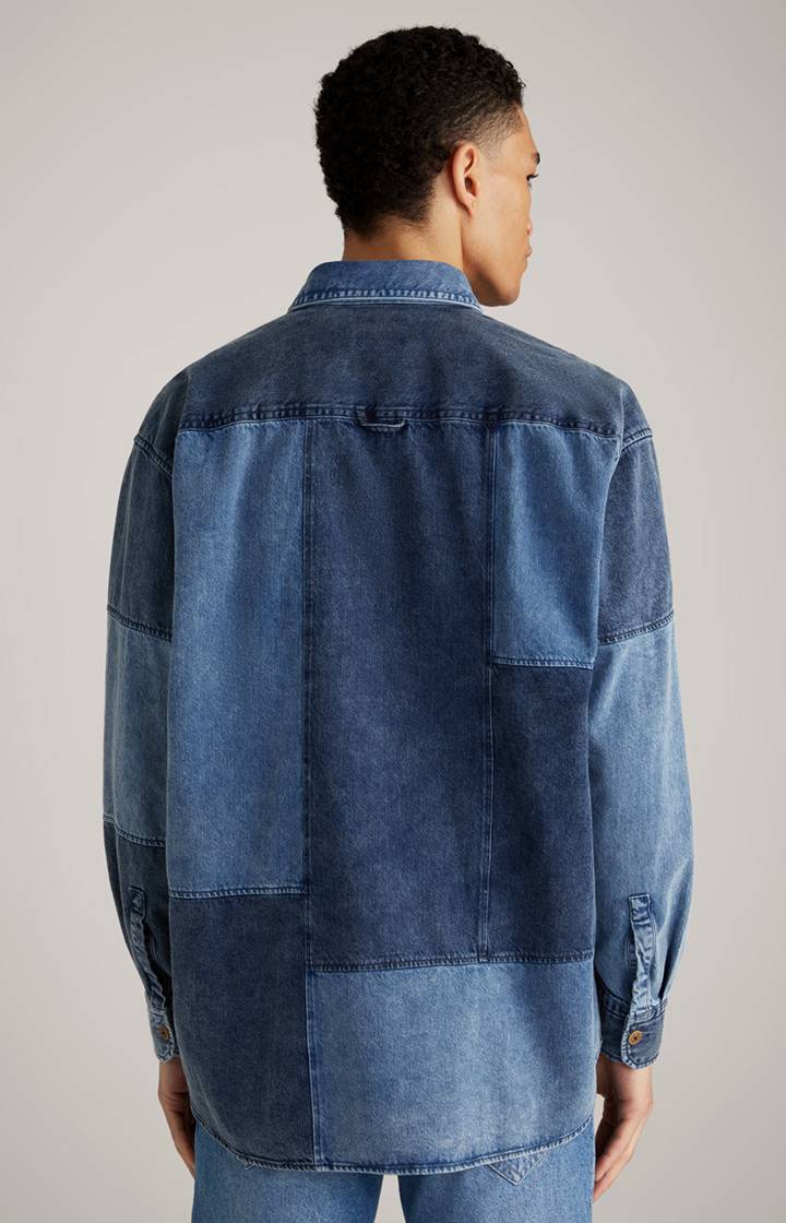 Joop Baumwoll-Jeanshemd Hermen in Blau Sonderangebot
