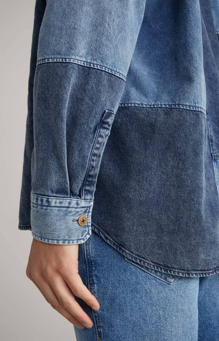 Joop Baumwoll-Jeanshemd Hermen in Blau Sonderangebot