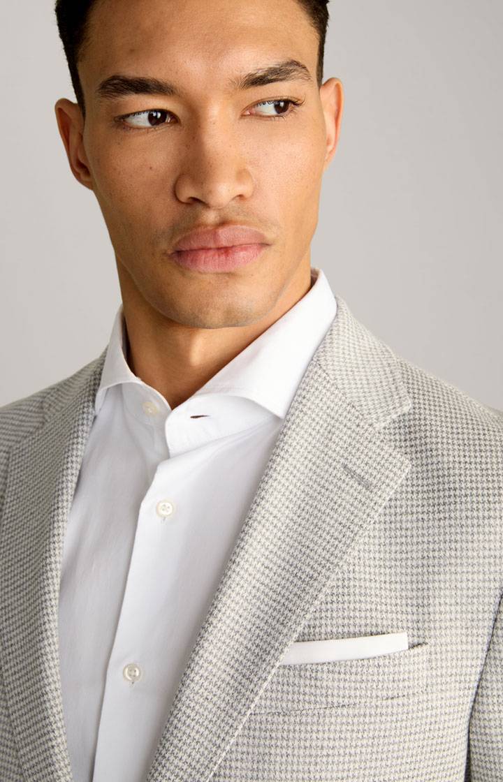 Joop Sakko Hoverest in Creme/Hellgrau gemustert Online Shopping