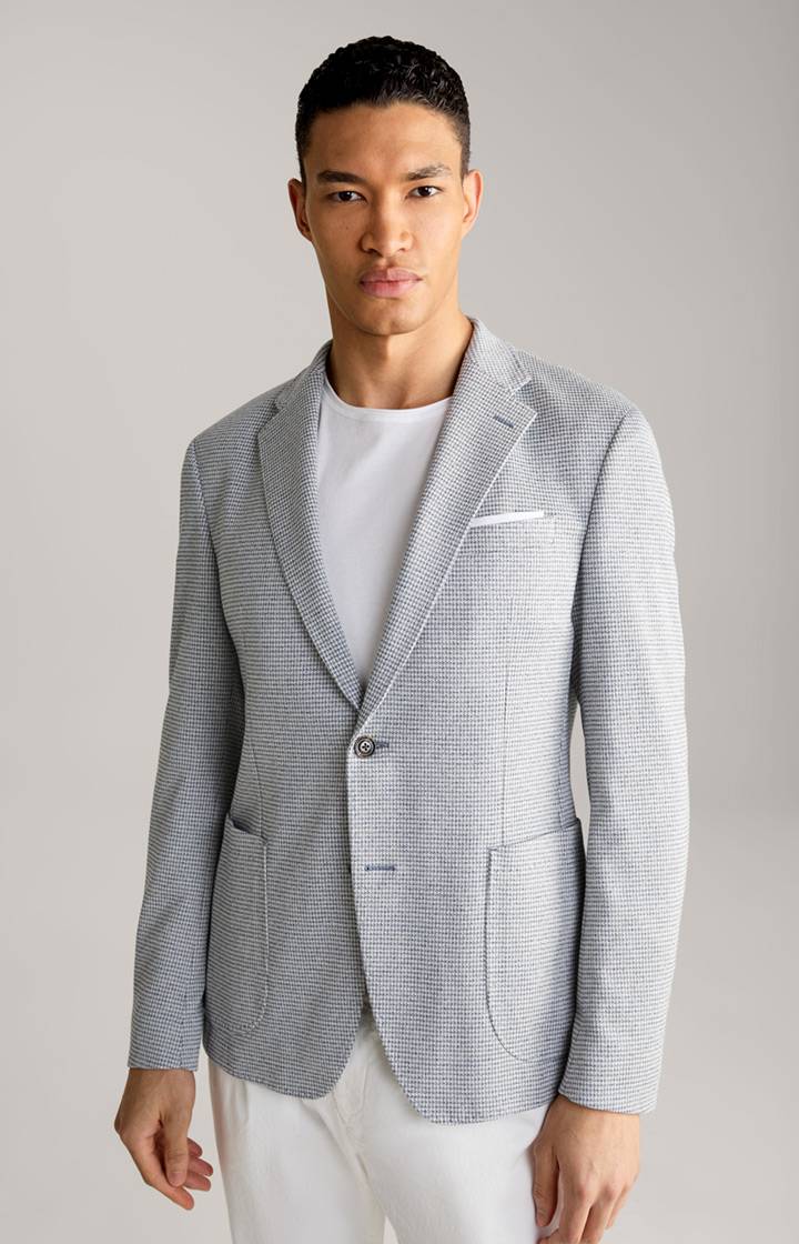 Joop Sakko Hoverest in Creme/Dunkelblau gemustert Valentinstagsangebot