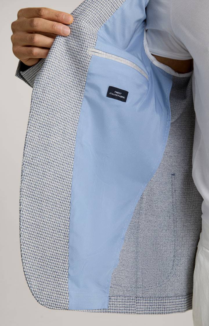 Joop Sakko Hoverest in Creme/Dunkelblau gemustert Valentinstagsangebot