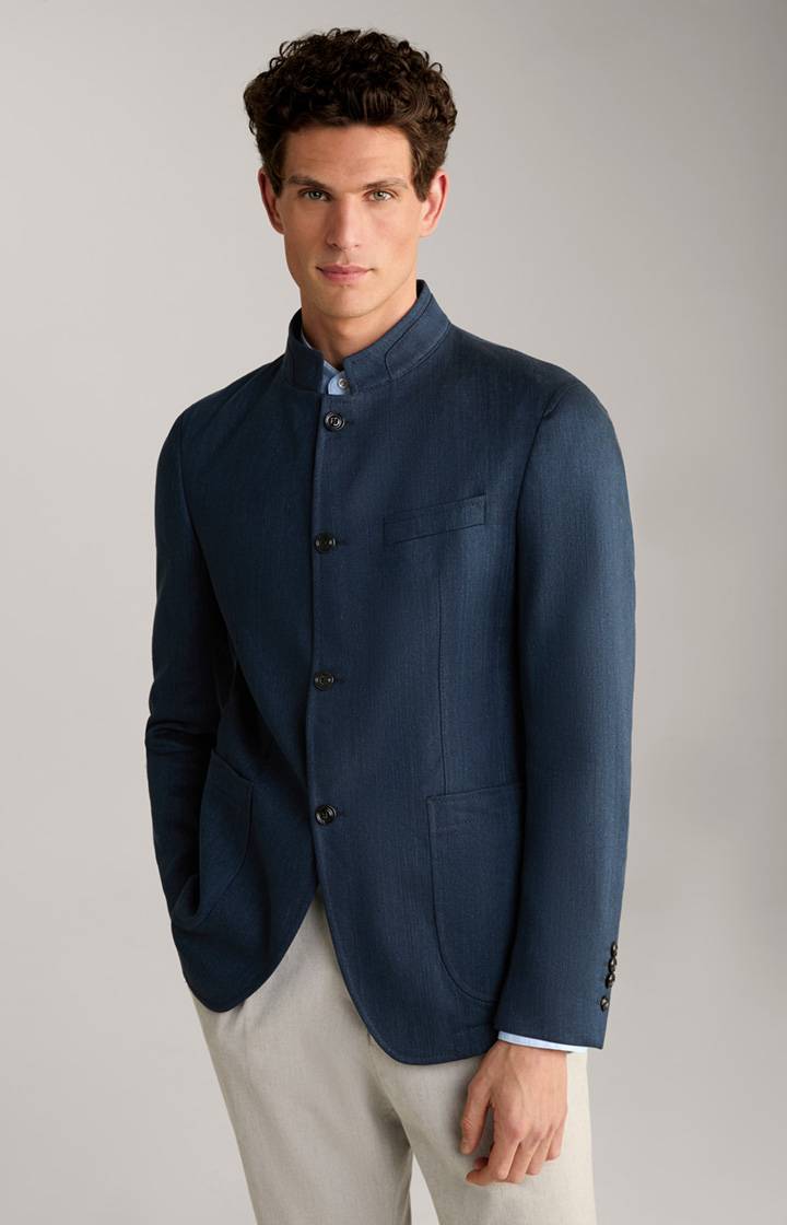 Joop Leinenmix-Sakko Hiro in Navy Heißer Verkauf