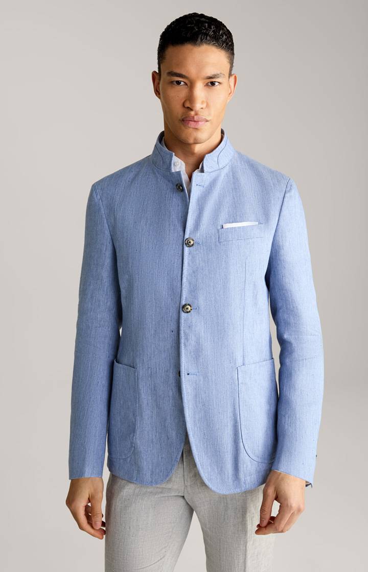 Joop Leinenmix-Sakko Hiro in Hellblau meliert Top Angebot