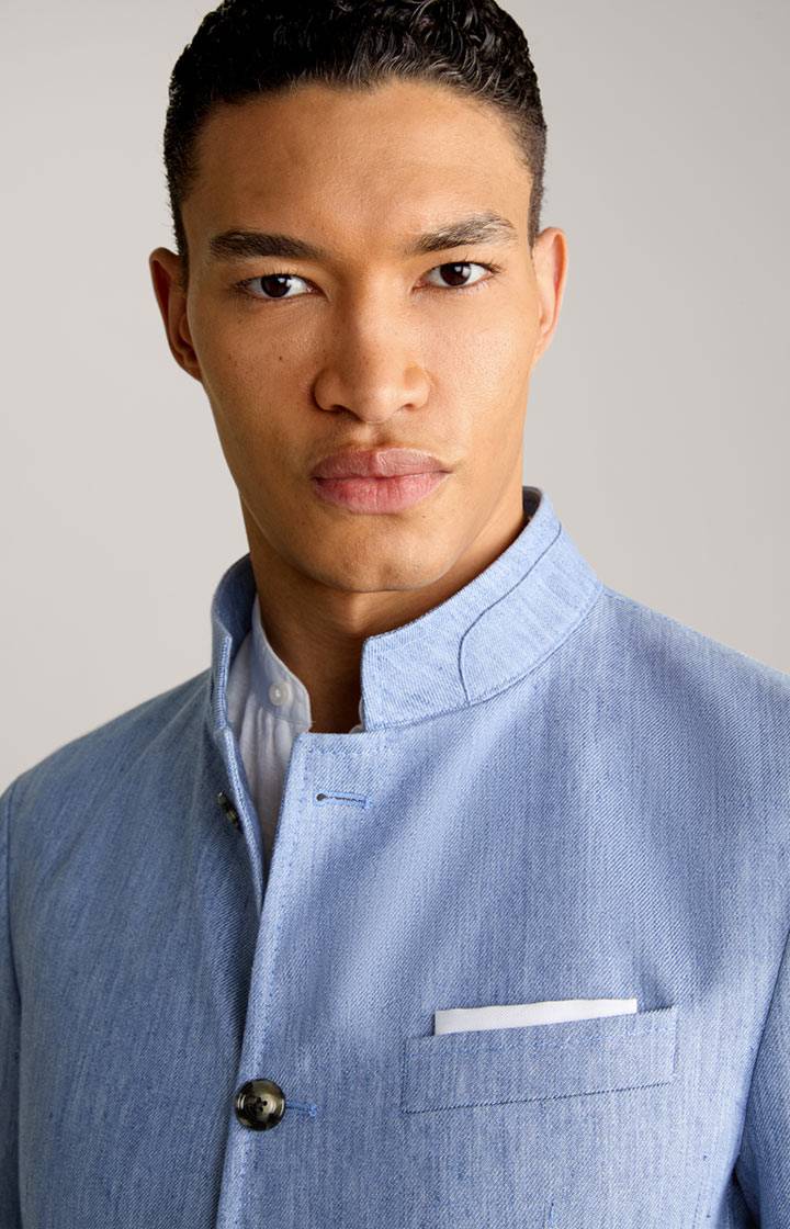 Joop Leinenmix-Sakko Hiro in Hellblau meliert Top Angebot