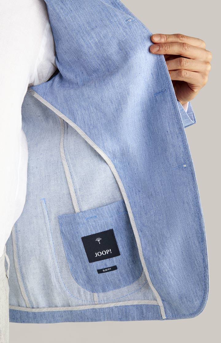 Joop Leinenmix-Sakko Hiro in Hellblau meliert Top Angebot