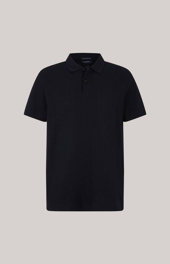 Joop Poloshirt Boris in Navy strukturiert Große Rabatte