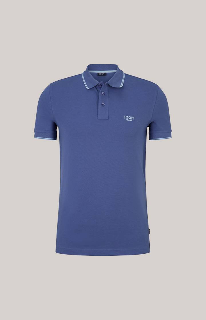 Joop Poloshirt Agnello in Blau Räumungsverkauf