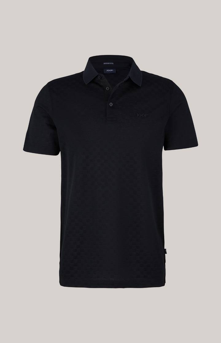 Joop Poloshirt Pacey in Schwarz strukturiert Sonderangebote
