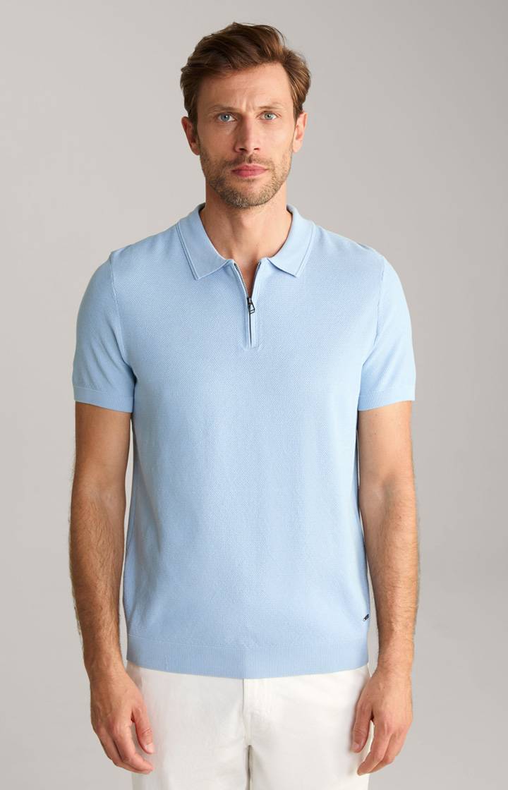 Joop Baumwoll-Poloshirt Vancro in Hellblau Riesige Ersparnisse
