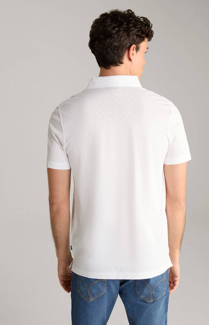 Joop Poloshirt Pacey in Weiß strukturiert VIP-Rabatte