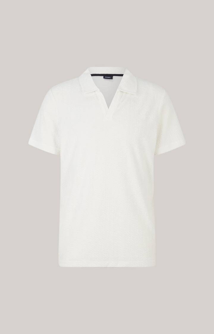Joop Frottee-Polohemd Piero in Creme strukturiert Tiefpreis