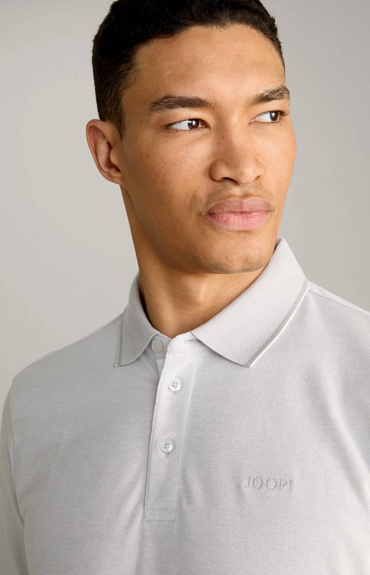 Joop Poloshirt Percy in Hellgrau Neueste Stile