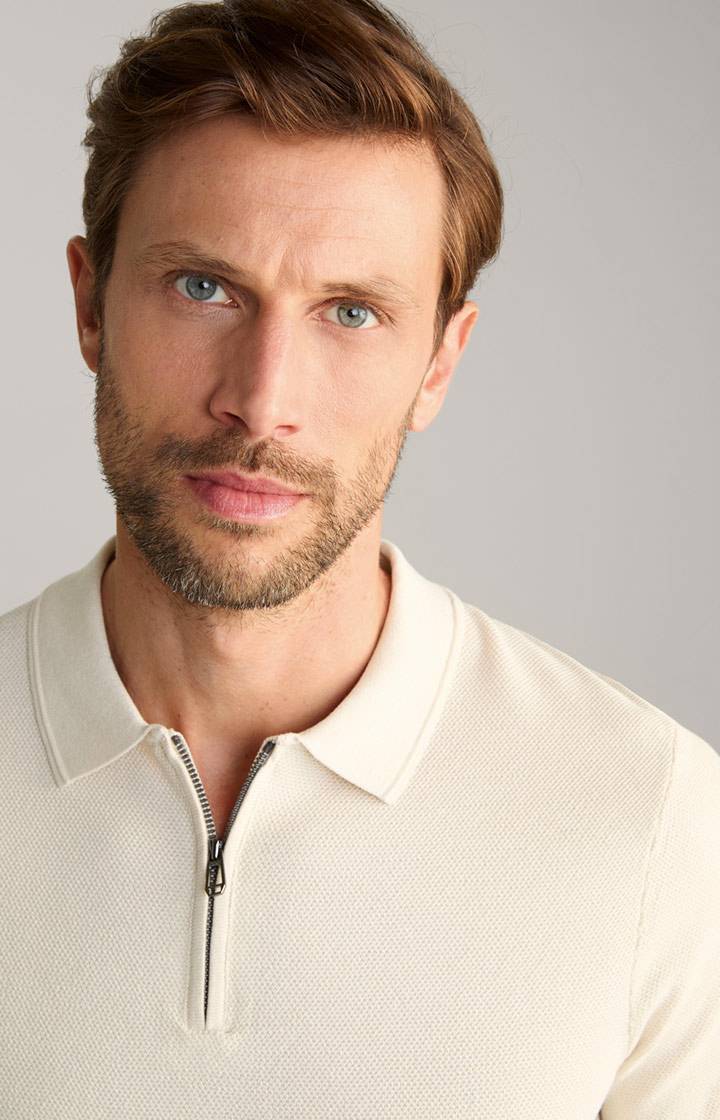Joop Baumwoll-Poloshirt Vancro in Natural Discount Store für neue Produkte